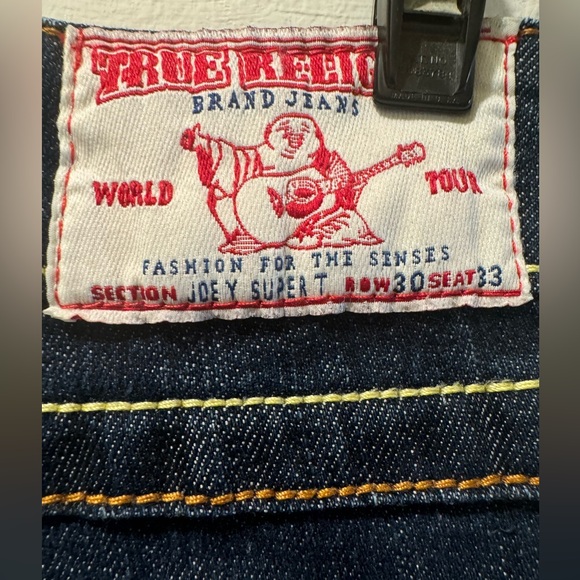 Authentic y2k Sexy True Religion Denim Jeans - Picture 5 of 7